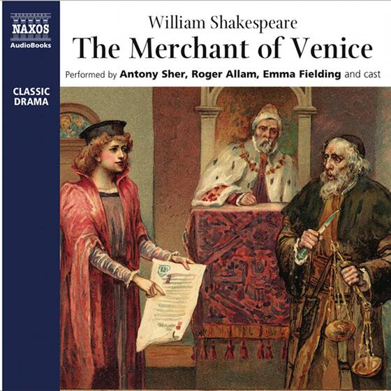 The Merchant of Venice (Naxos) cover